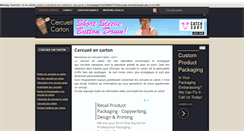 Desktop Screenshot of cercueil-carton.com