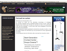 Tablet Screenshot of cercueil-carton.com